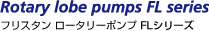 Rotary lobe pumps FL seriesitX^ [^[|v FLV[Yj